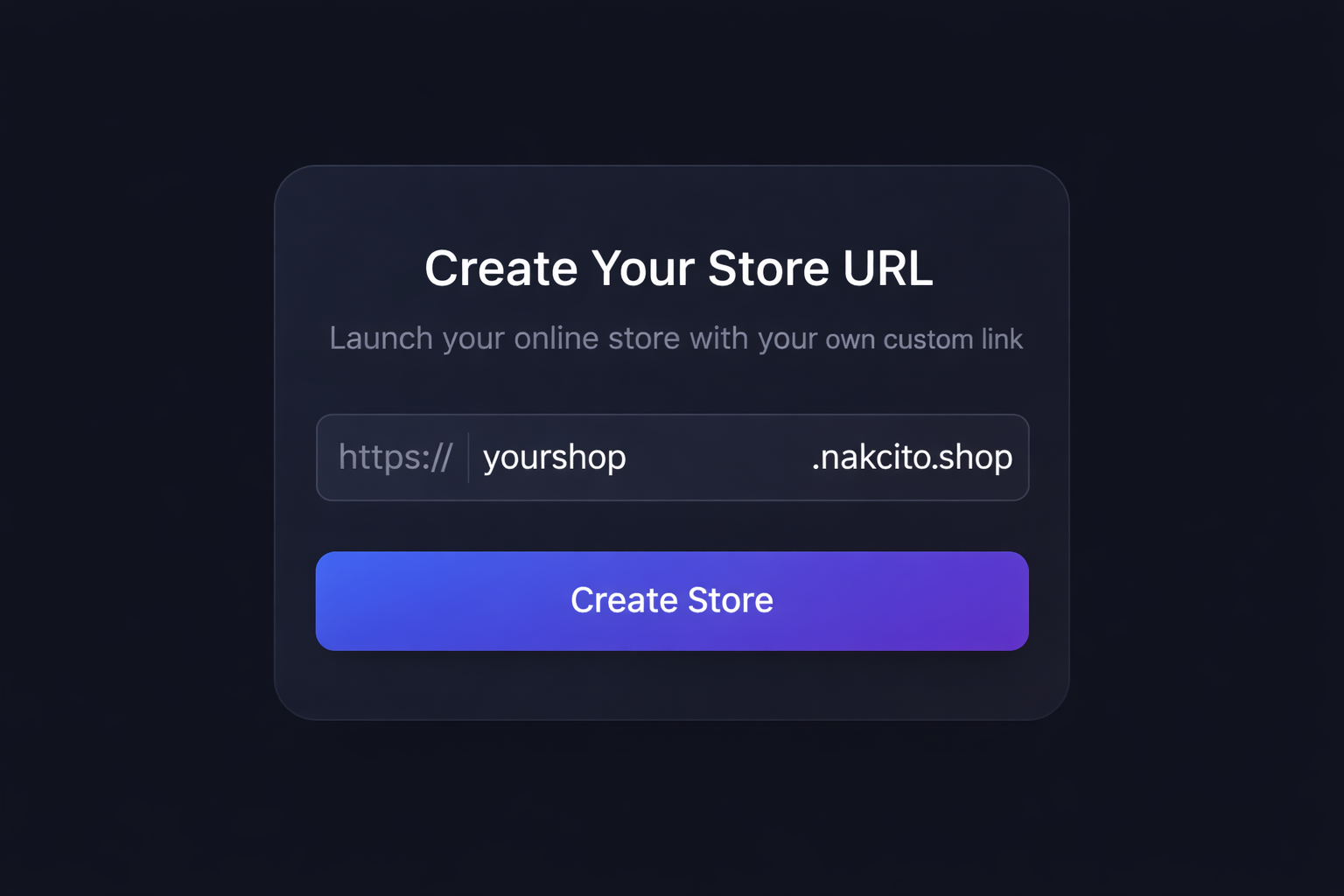 Your Own Subdomain